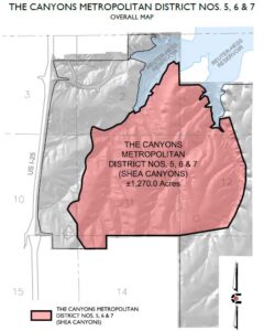 District boundary map